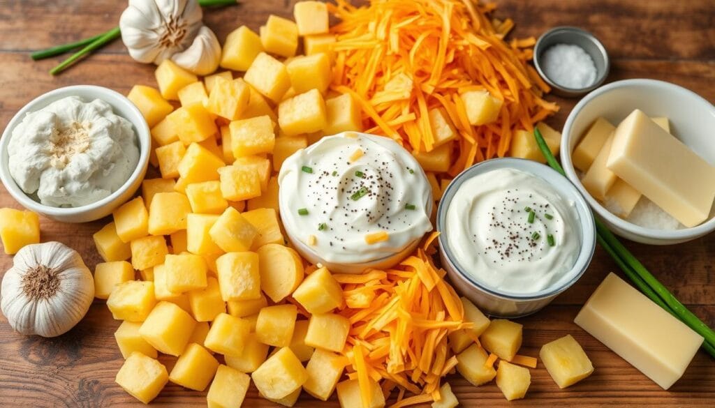 Cheesy Potatoes Ingredients