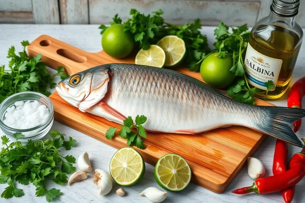 essential ingredients for corbina recipe