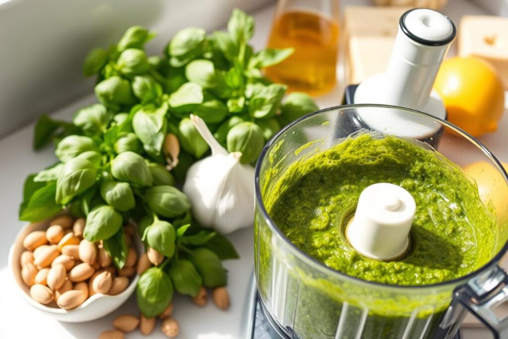 How to make pistachio pesto