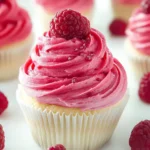 lemon raspberry cupcakes​