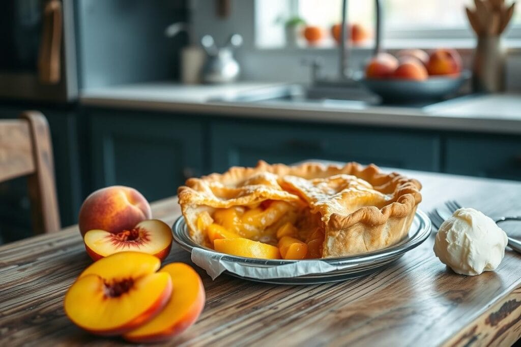 peach pie with canned peaches recipe