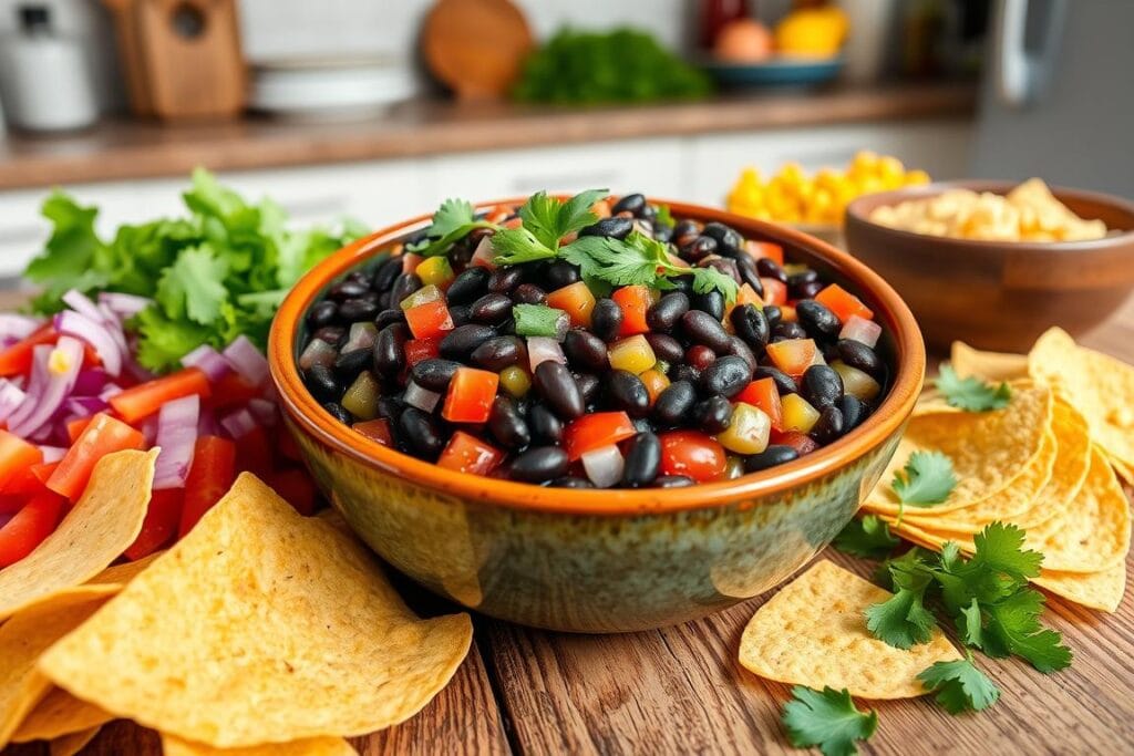 quick black bean salsa recipe