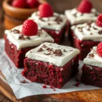 red velvet brownies