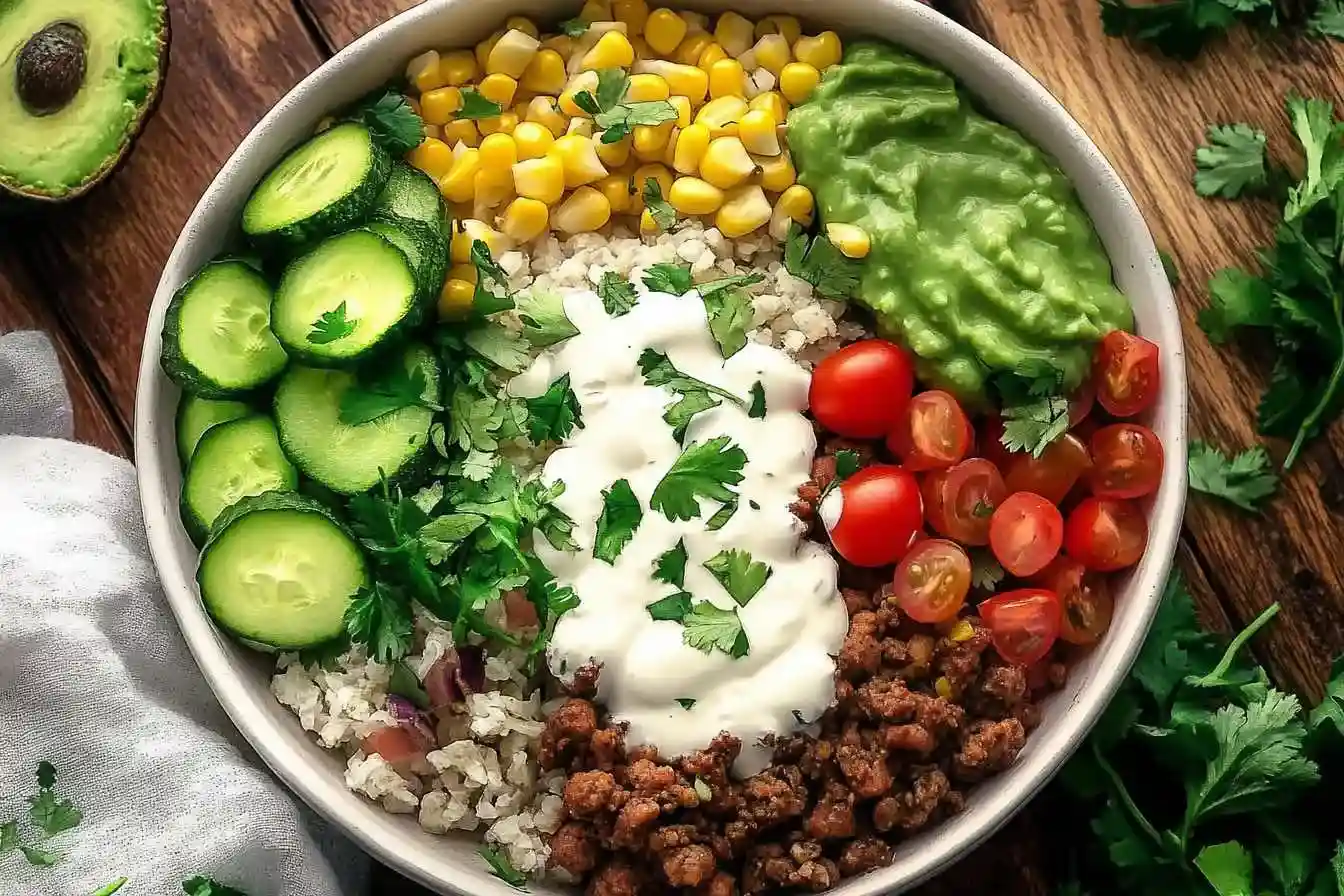 taco bowl recipe