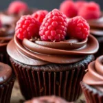 chocolate raspberry cupcakes